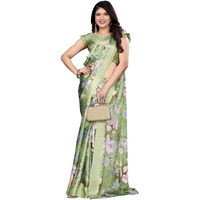Yashika Women's Tussar Silk Printed Saree With Blouse Material |Saree For Women | Saree Collection 2025 | New Sari | Latest Saree (Az-Ys-P2-Shahina Pista)