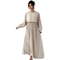 Litzo Floor Length A-Line Dresses For Women||Western (17-Xl) Grey