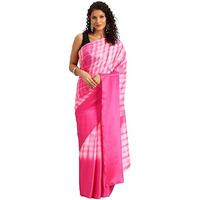 Shiv Textiles Women Poly Georgette Ready To Wear Saree Embrace Style In An Instant(St-R-5-Pink)