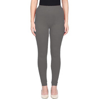 Shasmi Women's Stretch Leggings Com Chudidar Grey Dark 80_Wram 1_M