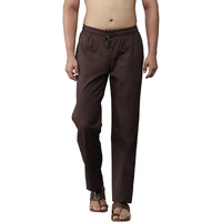 See Designs Men's Regular Pyjama (Sdpj110_Brown_S)