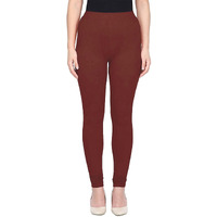 Shasmi Women's Stretch Leggings Chudidar Maroon 47 M