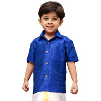 Jbn Creation Boys Cotton Silk Ethnic Shirt For Kids_Vasbshbu001_26