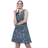 Oomph! Women's Western & Fusion Wear Western Dresses For Women Green - Md562
