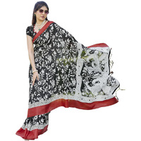 Yashika Women's Art Silk With Tassels Saree|Sarees For Women (Az-Ys-P1-Naysa Black Jhalar)