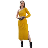 Purvaja Womens Midi Co-Ords (Nixa-012-Yellow_Yellow_Xx-Large)