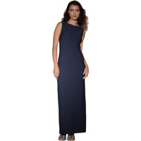 Kotty Women's Boat Neck Maxi Dress(Blue,Xl)