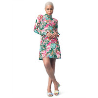 Purvaja Womens A-Line Above Knee Length Dress (Wini-048-Messy_Green_X-Large)