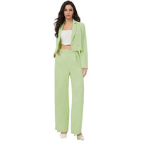 Kotty Women's Co-Ords Solid Dress Set Sage Green