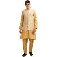 Be Active Men's Floral Regular Kt-Ser (Kt0667-01-M_Beige M)