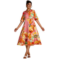 Greciilooks Rayon Below The Knee One Piece Maxi Bodycon Dresses Midi Dress For Women (Gl-Wd1229_Pink