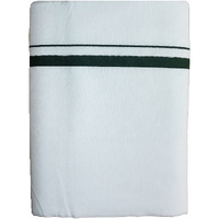 Prakasam Cotton Mens (Galaxy Hb) Double (1.30 X 4.00 Meter) Dhoti With Dark Green Border