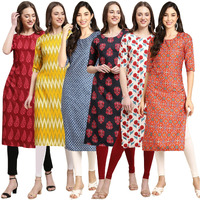 Pinkmint Crepe Printed Kurti For Womens College Wear Kurti For Women
