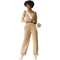 Campus Sutra Women Stylish 2 Piece Casual Co-Ord Set Brown
