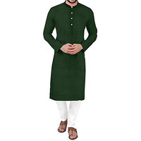 Gauri Laxmi Enterprise Men's Cotton Blend Solid Straight Shirt (Pln Pink 44_Baby