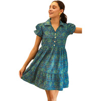 Lymio Dresses For Women || Western Dresses For Women || Dress For Women || Dresses (D-687) (Xs) Blue