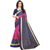 Satrani Women's Art Silk Saree (1159St86A_Navy Blue)