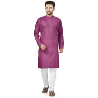 Be Active Men's Traditional Solid Full Sleeves Kurta || Cotton Kurta For Men || Men Kurta For Wedding || Kurta For Men (N-Rfsk0001 11 Kr Xl)