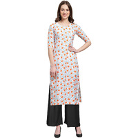 Pinkmint Women's Multicolor Kurta And Black Palazzo Set (530334-Black Palazzo_Xl)