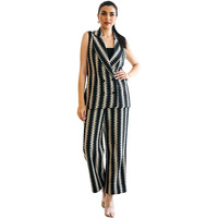 Greciilooks Co Ord Set For Women | Co Ord Set For Women Stylish | Travel Co Ord Set For Women | Festive Co Ord Set For Women |Blazer Co Ord Set For Women (In, Alpha, S, Regular, Black 01)