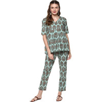 Idalia Multicolour Printed Short Kurta Set