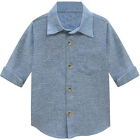 A.T.U.N. (All Things Uber Nice) A.T.U.N. Boys Shirt_Bsht Shw Blu_14-15Y_Blue