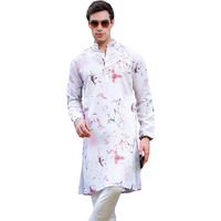 Lymio Men Kurta || Kurta For Men || Men Ethnic Kurta (In, Alpha, Xl, White)
