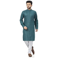 Be Active Men's Cotton Solid Regular Shirt (N2-Rfsk0001-Set_Green1_L)