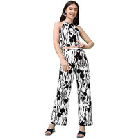 Purvaja Womens Maxi Co-Ords (Reha-027-Mickey_White_Small)