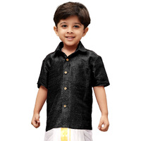 Jbn Creation Boys Cotton Silk Ethnic Shirt For Kids_Vasbshbl001_34