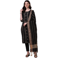 Shiv Textilescotton Kurta Set For Women 214- Black S