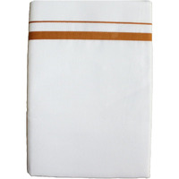 Prakasam Cotton Men's Dhoti (3.6 Meters Wide, White)