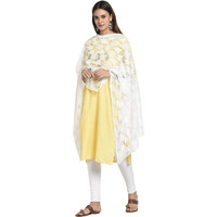Weavers Villa Women's Net Dupatta, 2.10 Mtrs