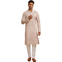 Be Active Men's Cotton Regular Kurta (C-399-4_Brown