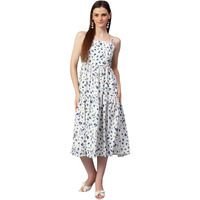 Kotty Women's Solid Sleeveless Maxi Dress(Multicolored,Xl)
