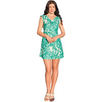 Purvaja Womens A-Line Mini Length Dress (Wini-005-Kelps_Green_Xx-Large)