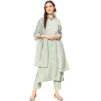Varanga Women Magenta & White Embellished Straight Kurta  Elegant Ethnic Wear For Women, Perfect For Casual & Festive Occasions
