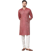 See Designs Maroon Regular Fit Self Pattern Kurta_Sdskt1214Xs