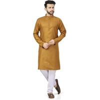 Be Active Men's Traditional Solid Full Sleeves Kurta || Cotton Kurta For Men || Men Kurta For Wedding || Kurta For Men (N-Rfsk0001 14 Kr S)