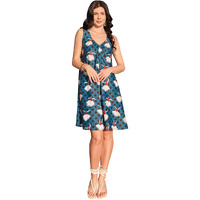 Purvaja Womens Tank Above Knee Length Dress (Wini-055-Dolly_Blue_Small)