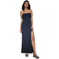 Kotty Women's Strapless Sheath Maxi Dress(Blue,Xl)