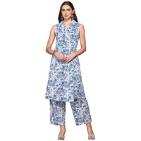 Ishin Women Cotton Cambric 2 Pcs - Co-Ords