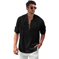 Be Active Men's Solid Regular Wpl0146 (Wpl0146-2-M_Black M)