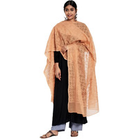 Fabindia Cotton Silk Chikankari Dupatta