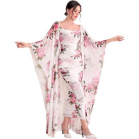 Litzo Dress For Women || Western Dresses For Women || One Piece Maxi Dress (L-32-S) Pink