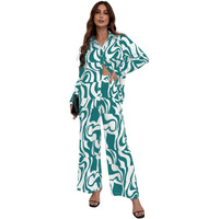 Leriya Fashion Womens Rayon Ethnic Co-Ord Set Regular Fit Casual (Lf-Kp-W1753&Tr836_Green_M)
