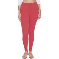 Shasmi Womens Stretch Leggings Xl Ankle Red Gajari 11_Antique 2Xl
