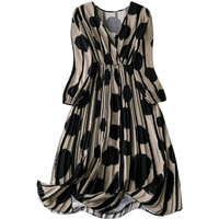 Litzo Womens Cotton A-Line Maxi Dress (L-62-Xl_Brown