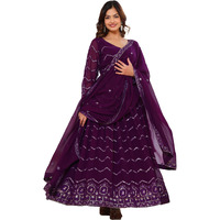 Fashion Basket Georgette Anarkali Kurta For Women