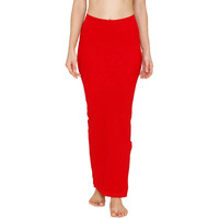 Zivame All Day Seamless Mermaid Saree Shapewear |Shaping Petticoat- Tango Red